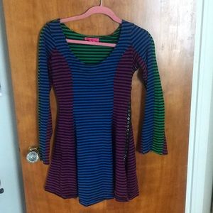 Betray Johnson swing dress with buttons